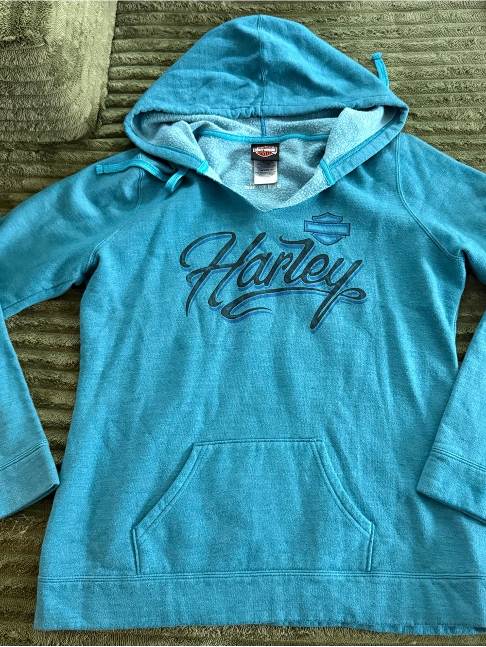 Women’s size Large Harley Davidson Hooded Sweatshirt Hoodie